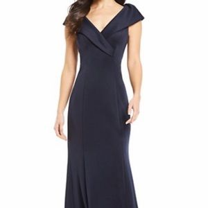 Navy blue formal dress